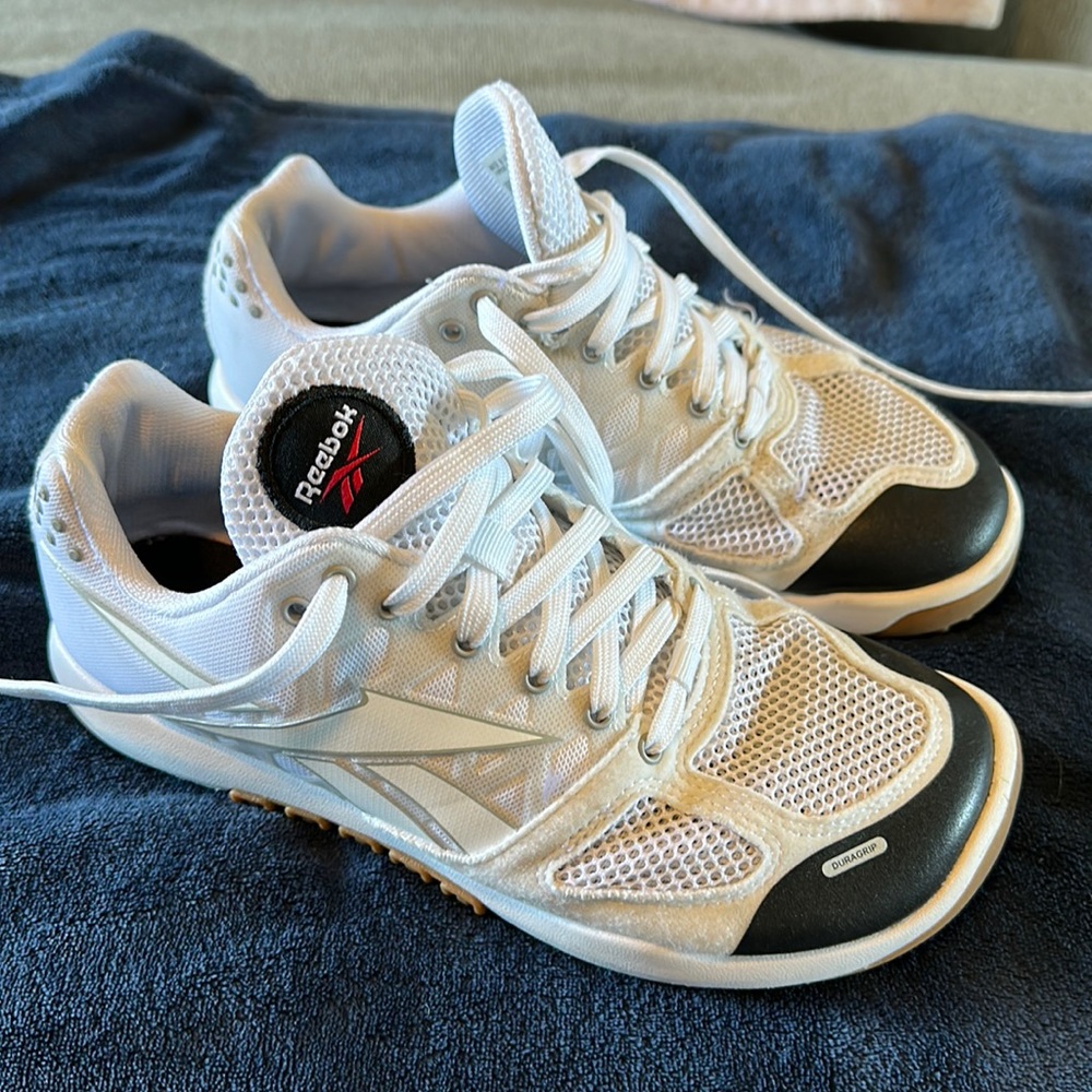 Gently used Reebok Nano 2s. They’re in good condition